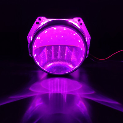 Demon Eye Led Light Devil Eyes 3 2,5-tollise auto esitule projektori objektiivi jaoks Mootorratta HID Xenon Hella Q5 WST 360 kraadi SMD