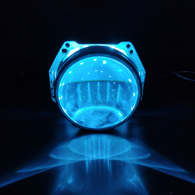 Demon Eye Led Light Devil Eyes 3 2,5-tollise auto esitule projektori objektiivi jaoks Mootorratta HID Xenon Hella Q5 WST 360 kraadi SMD