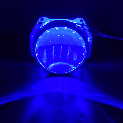 Demon Eye Led Light Devil Eyes 3 2,5-tollise auto esitule projektori objektiivi jaoks Mootorratta HID Xenon Hella Q5 WST 360 kraadi SMD