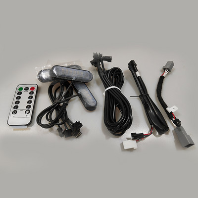 Pentru Honda Civic 10th 2016-2020 Auto Interior Lumină atmosferă Telecomandă Colorată Lampă pentru picioare Lampă de decorare Accesorii auto