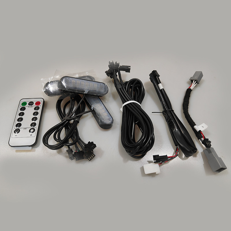 Pentru Honda Civic 10th 2016-2020 Auto Interior Lumină atmosferă Telecomandă Colorată Lampă pentru picioare Lampă de decorare Accesorii auto