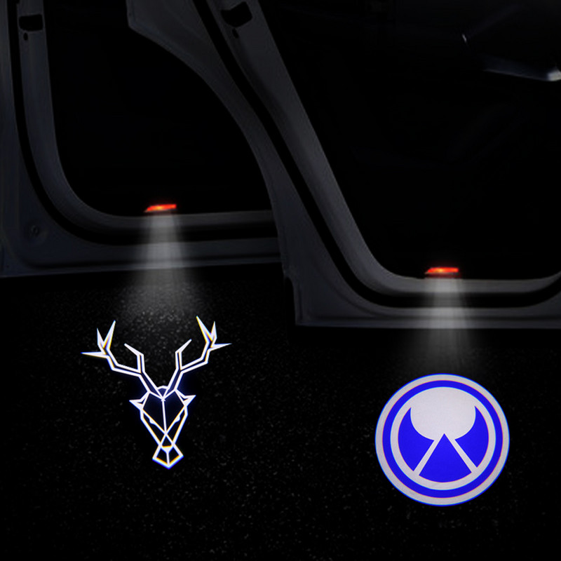 RDESIGN Logo Light Deer HEICO deerWelcome Light VOLVO XC60 XC90 XC40 S90 V90 V40 V60 S80 S60 D6 D5 D2 Volvo auto uksevalgusti