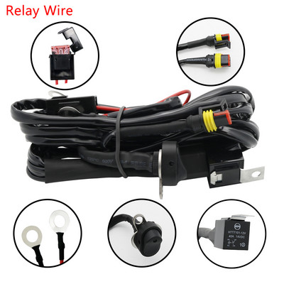 For BMW Motorcycles LED Fog Light Lamp Wiring Harness Relay Wire For BMW R1250GS ADV F800GS R 1250 GS LC