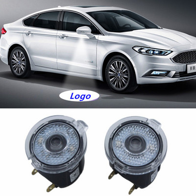 2 buc. LED-uri pentru semnalizare auto, proiector pentru ușă, lumini de umbră de bun venit pentru Ford EDGE MONDEO EXPLORER EVEREST F150 Focus