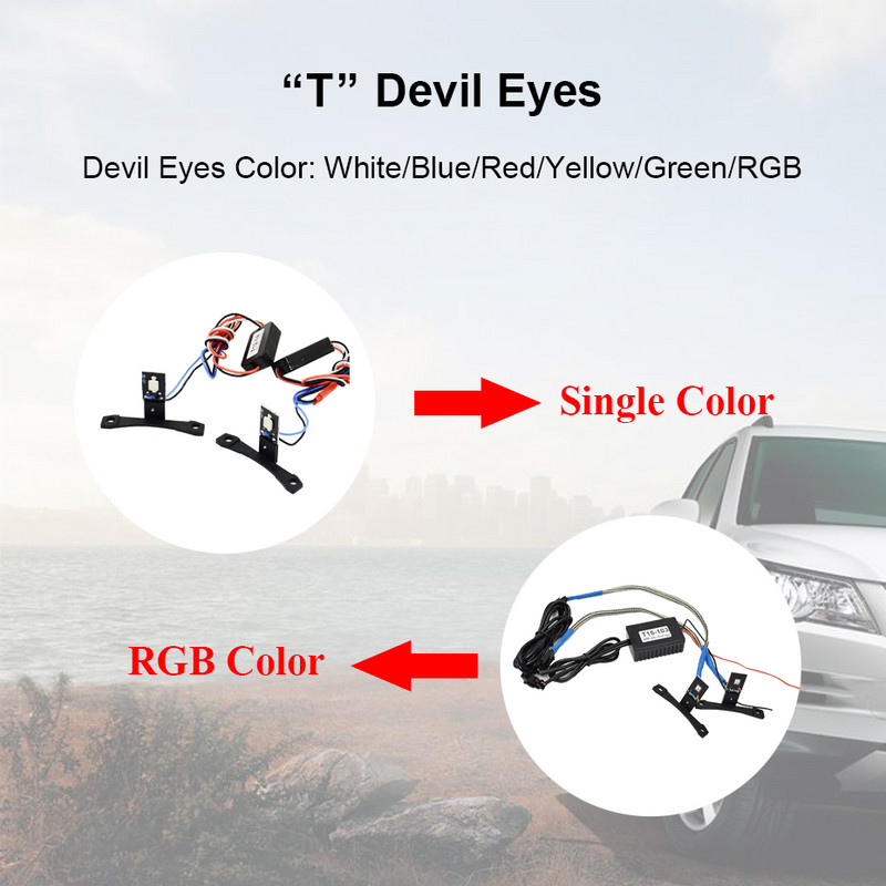 RONAN 2,5`` VER 8.1 Bi-Xenon Projector Lens H1 Auto esituli X5 BM Sport LED Square Angel Eyes DRL White Retrofit H4 H7 Car