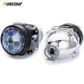 Lentila de proiector Bixenon de 2,5 inci Universa, potrivită pentru H1 H4 H7, kit de asamblare a becurilor pentru faruri auto, transport gratuit, modificarea folosirii lămpii H1