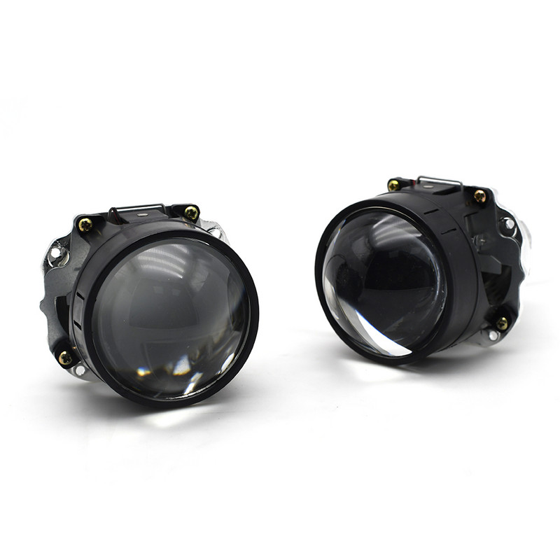 Lentila de proiector Bixenon de 2,5 inci Universa, potrivită pentru H1 H4 H7, kit de asamblare a becurilor pentru faruri auto, transport gratuit, modificarea folosirii lămpii H1