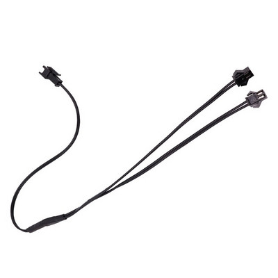 Nuo 1 iki 2/3/4/5 skirstytuvo jungtis, skirta EL laidai elektroliuminescencinei šviesai, sujungtai su inverterio kabeliu LED neoninės šviesos laidai