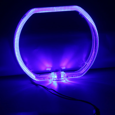 Ghid LED Angel Eyes 100MM 120MM Lumină de zi de circulație Inel Halo pentru Bi-Xenon Proiector Capac lentile Mască Lentile Accesorii DRL