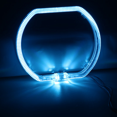 Ghid LED Angel Eyes 100MM 120MM Lumină de zi de circulație Inel Halo pentru Bi-Xenon Proiector Capac lentile Mască Lentile Accesorii DRL