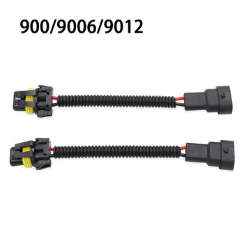2x 9005/9006 H7 H4 H11 мъжки към женски удължителен кабел Гнезда за кабелни снопове Адаптер Конектор за фарове за мъгла Ретрофит