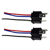 1 pereche 9003 H4 soclu bec cablaj cablaj far adaptor mufă masculin conector far conector cap/cap mamă