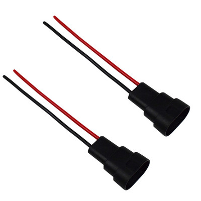 1 pereche 9003 H4 soclu bec cablaj cablaj far adaptor mufă masculin conector far conector cap/cap mamă