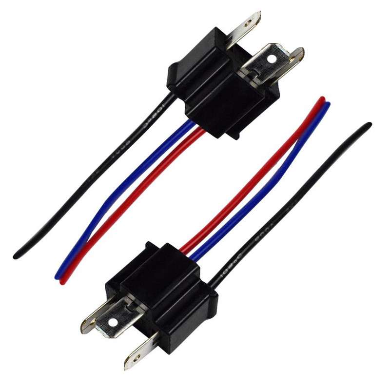 1 pora 9003 H4 lemputės lizdas laidų laidas priekinio žibinto kištukas adapterio jungtis priekinio žibinto jungties galvutė / motininė galvutė