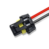 HB4 9006 HB3 9005 lemputės lizdas LED lempos pagrindo adapteriai automobilio jungties ilgintuvas 9006 9005 HB3 vandeniui atsparus kištuko adapteris