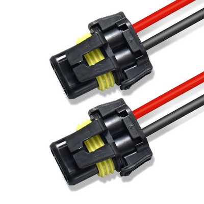 HB4 9006 HB3 9005 lemputės lizdas LED lempos pagrindo adapteriai automobilio jungties ilgintuvas 9006 9005 HB3 vandeniui atsparus kištuko adapteris