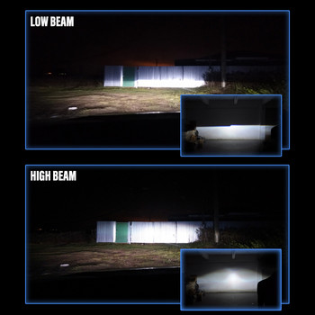 Φακοί προβολέων Bixenon HID Projector 2.5 LED Angel Eyes Lens Automobiles Halo Kit For H4 H7 Car Lights Accessories Retrofit