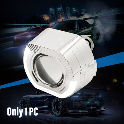 Lentile faruri Bixenon HID proiector 2.5 LED Angel Eyes Lentile Automobile Kit Halo pentru H4 H7 Accesorii pentru lumini auto Refit