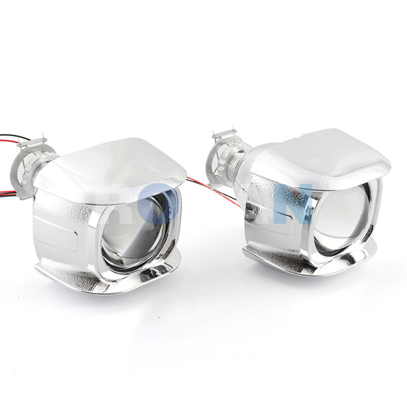 RONAN Bi Xenon H1 2.0 Miniprojektori esitulede objektiiv LHD autodele Mootorratas H4 H7 Uuendused udutuled DIY pirni auto stiil