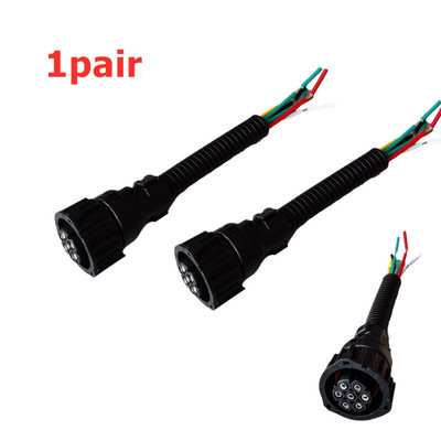 2 tk 7 kontaktiga auto isane pistik Volvo veoautole Mercedes-Benz Actros tagatule ühendusjuhe Iveco jaoks DAF MAN Truck Scania jaoks