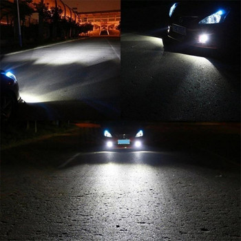 2бр. H7 LED автомобилни фарове за мъгла Сглобка на лампата 100W кола за шофиране Бяла 12V супер ярки крушки за фарове на кола Автомобилни светлини