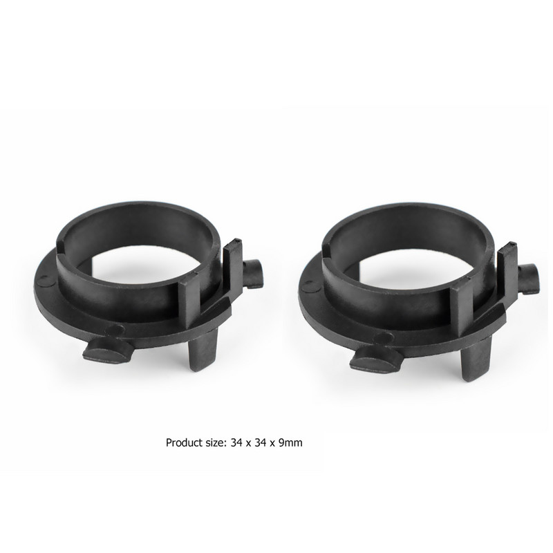 1 pora H7 LED priekinių žibintų lemputės pagrindo adapterių laikiklių, skirtų Hyundai Nissan Kia