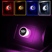 Car Mini USB LED Πολύχρωμο νέον διακοσμητικό φωτιστικό ατμόσφαιρας για Peugeot 206 207 208 307 308 3008 2008 508 407 5008 αξεσουάρ