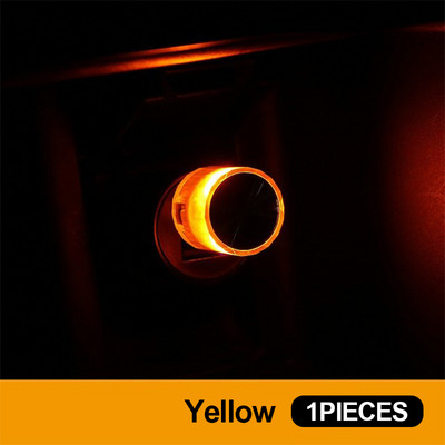 Car Mini USB LED Πολύχρωμο νέον διακοσμητικό φωτιστικό ατμόσφαιρας για Peugeot 206 207 208 307 308 3008 2008 508 407 5008 αξεσουάρ