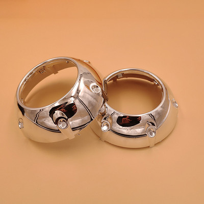 Auto stiil 3,0-tolline BiXenon projektori objektiiv Hõbedane Must Kaanid Maskid Kapuutsid koito q5 Hella WST esitulede tagantjärele DIY Style