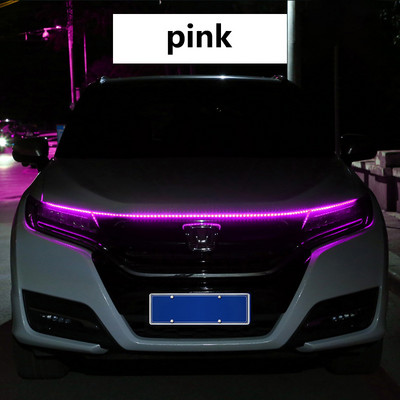 Auto LED-kapoti tuli, painduv riba, automaatne modifitseeritud esituli 12V auto päevasõidutulede riba DRL, lõigatud dekoratiivlamp