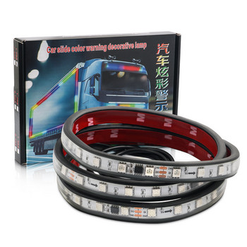 Guadsun Led 24V Truck Light Strips RGB Flexible Colorful Atmosphere Light Light Προειδοποιητικό Φωτιστικό Strip Streamer Lamp DRL 1M 1,5M 2M