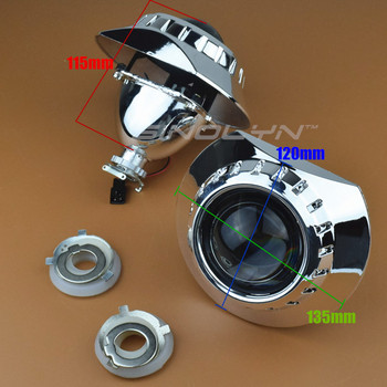 Φακοί Sinolyn 2.5 για BMW M3 E46 Compact/E90/E92/E91 Προβολέας αλογόνου Bixenon Lens HID Projector H7 Car Lights Accessories DIY