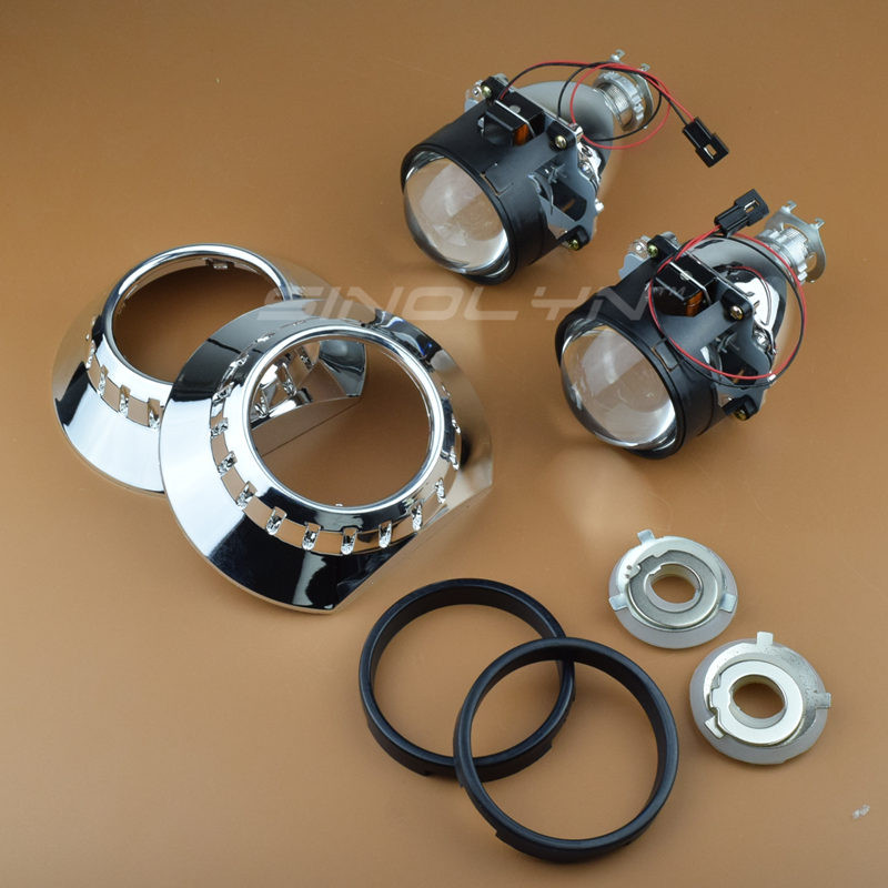 Φακοί Sinolyn 2.5 για BMW M3 E46 Compact/E90/E92/E91 Προβολέας αλογόνου Bixenon Lens HID Projector H7 Car Lights Accessories DIY