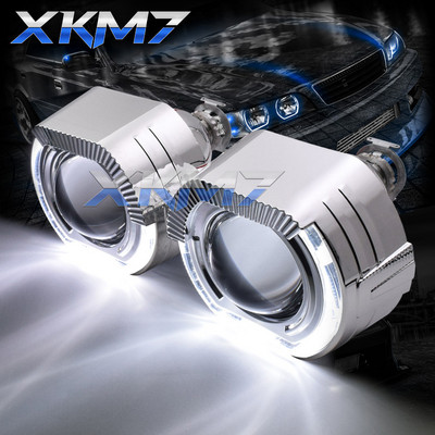 Φακοί προβολέα Bixenon για προβολείς Angel Eyes Lens Retrofit 2,5 ιντσών  Mini 8,0 H1 HID Λαμπτήρας LED H4 H7 Αξεσουάρ φώτα αυτοκινήτου 
