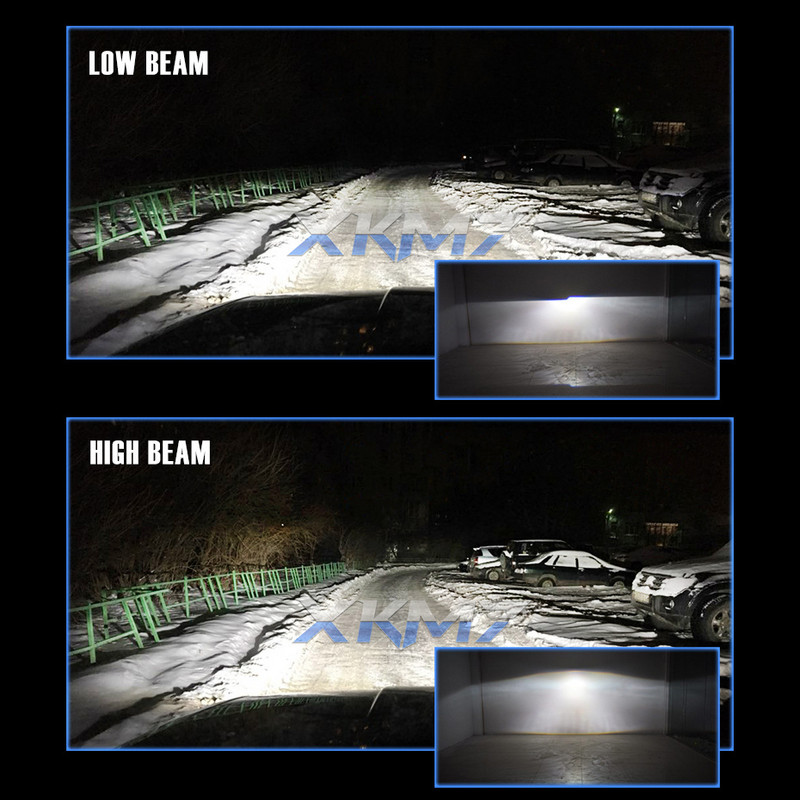 Lentile de proiector Bixenon pentru faruri Lentile Ochi de înger Retrofit 2.5 inch Mini 8.0 H1 HID Lampă LED H4 H7 Accesorii pentru lumini auto