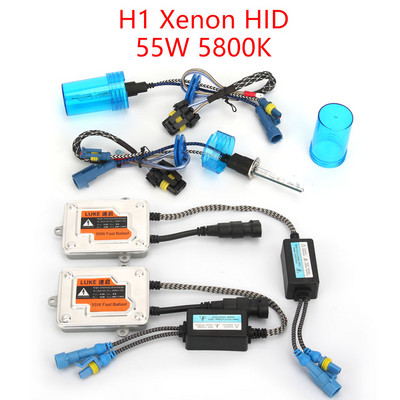 Προβολέας προβολέα αυτοκινήτου AILEO 2Pcs 2,5 ιντσών Universal Bi Xenon HID για GTl Silver Shrouds H4 H7 H8 H11 Motorcycle Headlight Projector