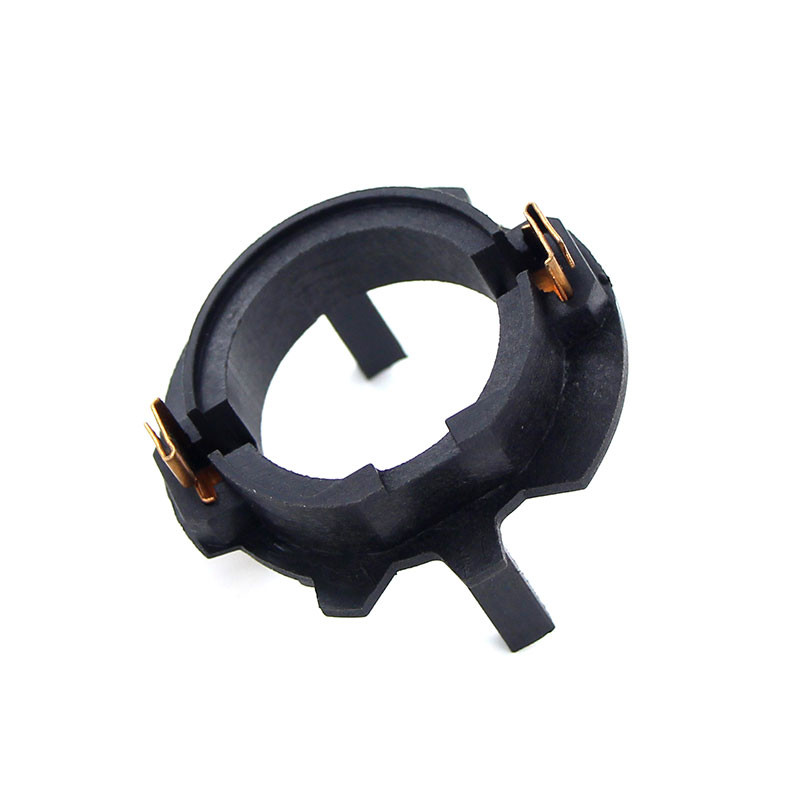 Apmatauto 2vnt Led H7 priekinių žibintų lemputės Adapteriai Laikikliai Pagrindas Skirtas VW Golf 5 Jetta MK5 Car style Laikiklis pakeisti originalų Pagrindą