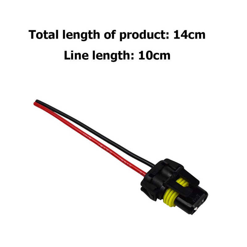 2x 9005 HB3 9006 HB4 utičnice za žarulje Ženski adapterski konektor za prednja svjetla za maglu Praktično i jednostavno montiranje žarulje Svjetlo žarulje