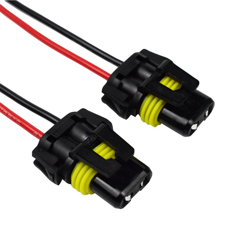 2x 9005 HB3 9006 HB4 utičnice za žarulje Ženski adapterski konektor za prednja svjetla za maglu Praktično i jednostavno montiranje žarulje Svjetlo žarulje