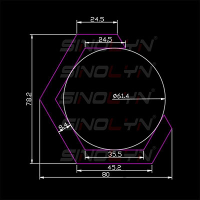 Sinolyn Hex Halo Angel Eyes DRL suunatulede lülitusrõngas LED-valgus valge kollane rõngas autodele esitulede autotooted