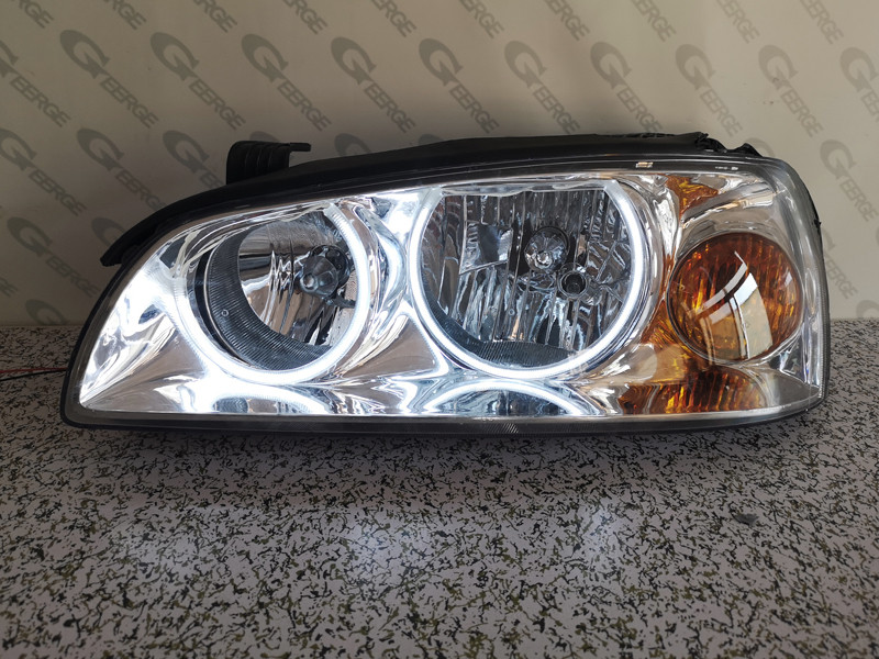 For Hyundai Elantra 2004 2005 2006 Suurepärane Ultra Bright CCFL Angel Eyes Halo Rings Kit Autotarvikud Päevavalgus