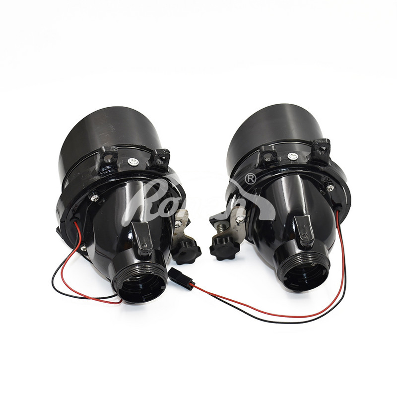 Ronan 2 buc. ajusta lumini de ceață lentile de proiector bi-xenon pentru Camry/Corolla/RAV4/Yaris/Auris/Highlander H11 D2H Accesorii pentru becuri HID