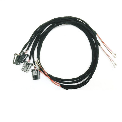 Automobilio salonas LED pasveikinimo durų apšvietimo kabelio laidų rinkinys skirtas VW Golf MK5 MK6 7 MK7 7.5 Jetta Passat B6 B7 B8 Tiguan Superb SEAT