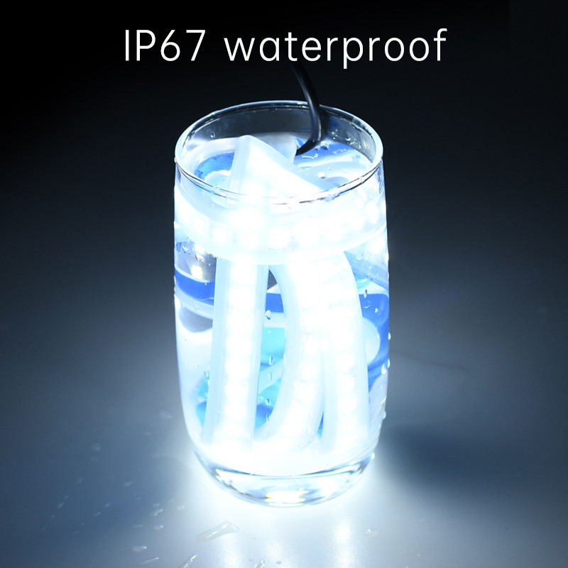 Auto LED-kapoti valgusriba, painduv valge päevatuled, dekoratiivne taustvalgus, pikk atmosfäärilamp enamiku sõidukite jaoks 12 V