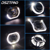 Angel Eyes Varjud Bi-Xenon Projektori Objektiivile 3.0 Hella 3R/Q5 Mask Kaaned Esitulede Objektiivid Autotarvikud Ajakohastamine DIY