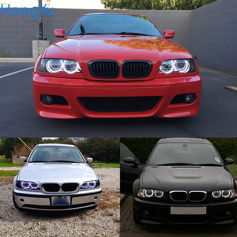 BMW 3 serijos E36 1990–2000 Smd Led Angel Eyes rinkinys Puikus itin ryškus apšvietimas DRL