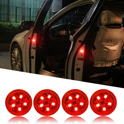 Универсални LED предупредителни светлини за отваряне на врати за автомобили за Honda Civic Mugen Power Accords CRV Hrv Jazz CBR VTX VFR TRD 2019 2020 2021