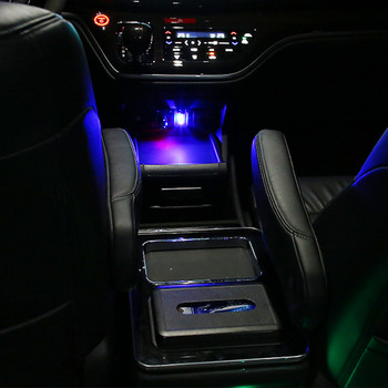 Μίνι LED Φωτιστικό αυτοκινήτου USB Auto Εσωτερικής Ατμόσφαιρας Φωτιστικό Νέον Διακοσμητικό Περιβάλλοντος Αξεσουάρ Auto Εσωτερικής Διακόσμησης 7 Χρώματα
