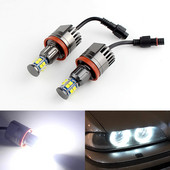 2x CANbus H8 LED 120W Faruri fara erori Angel Eyes pentru faruri pentru BMW seria 7 F01/F02 740i,740Li,750i,750Li,760 09-12