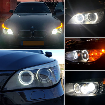 2x CANbus H8 LED 120W без грешки Angel Eyes Marker Light Лампа за фарове за 09-12 BMW 7-series F01/F02 740i,740Li,750i,750Li,760